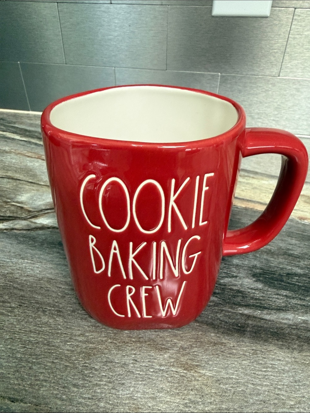 Rae Dunn COOKIE BAKING CREW mug
